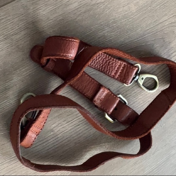 MARTA PONTI Slouchy LeatherTote Bag Crossbody with insert - Picture 13 of 13